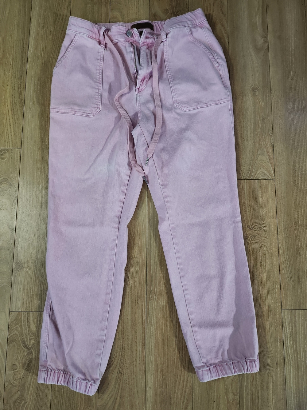 Judy Blue Light Pink Drawstring Jogger Pants Size: 11/30 Used: Fair